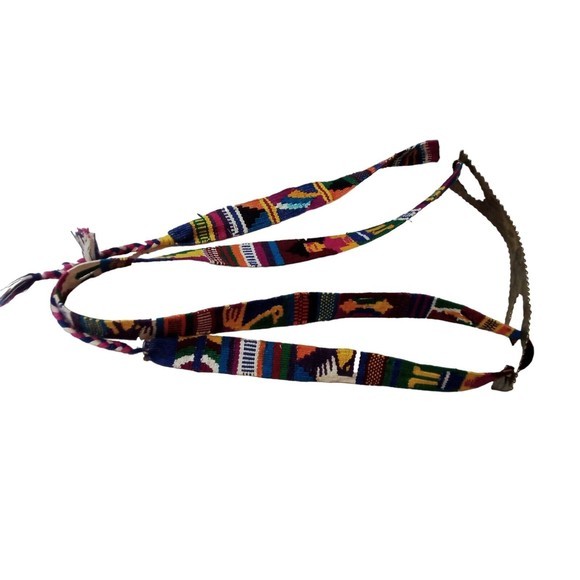 Aztec Style Belt / Face‎ Mask Super Cool Tie And Adjustable Fit With Hard Metal - Picture 6 of 16